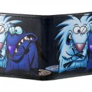 Angry Beavers Bi-Fold Wallet - Daggett & Norbert Funny Pose Faces on Black