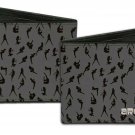 Archer Bi-Fold Wallet - Sexy Woman Silhouettes Repeating Design