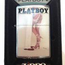 Zippo Custom Lighter - Playboy Magazine August 1978 Cover Sexy Lady Brush Chrm