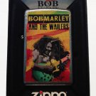 Zippo Custom Lighter - Bob Marley And The Wailers Reggae Music Street Chrome