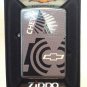 Zippo Custom Lighter - Chevy Car Bowtie Triangle Design High Polish Chrome
