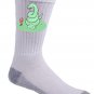 "Free Hugs" Funny Coiled Snake Offering Hug to Mouse Humor - Crew Socks Pair