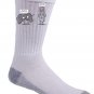 "Controlling" Video Game Controller & TV Remote Arguing Funny - Crew Socks Pair