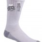 "Controlling" Video Game Controller & TV Remote Arguing Funny - Crew Socks Pair