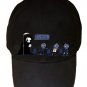 "Paperwork" Grim Reaper Complaining About Zombies - Black Adjustable Cap Hat