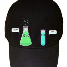 "Overreacting" Chemistry Chemical Beakers Not Stable - Black Adjustable Cap Hat