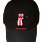 "I'm Delicious" Bacon Slice Eating Itself Funny - Black Adjustable Cap Hat
