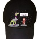 "Hipster Dino" Dinosaur Existed Before It Was Cool - Black Adjustable Cap Hat