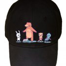 "Bear Hugs" Blood Covered Bear Offering Free Hugs - Black Adjustable Cap Hat