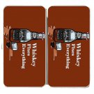 Whiskey Fixes Everything Drinking Humor - Womens Taiga Hinge Wallet Clutch