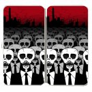 Dead Suits Skeleton March Mass of Skulls - Womens Taiga Hinge Wallet Clutch