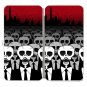 Dead Suits Skeleton March Mass of Skulls - Womens Taiga Hinge Wallet Clutch