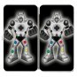 Playbot Funny Giant Robot Game Controller - Womens Taiga Hinge Wallet Clutch