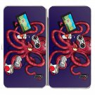 More Tentacles to Party Octovideo Octopus - Womens Taiga Hinge Wallet Clutch