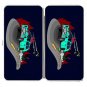 Dino Car Funny Dinosaur Lizard Car Cartoon - Womens Taiga Hinge Wallet Clutch