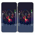 Acrobats at Circus Tent Colorful Artwork - Womens Taiga Hinge Wallet Clutch