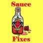 Hot Sauce Fixes Everything Food Humor - Rectangle Refrigerator Magnet
