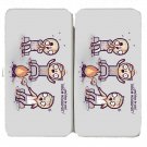 "Zombie Tales" Campfire Stories Roast Brain - Womens Taiga Hinge Wallet Clutch
