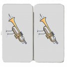 "Toot" Funny Instrument Trumpet Fart Horn - Womens Taiga Hinge Wallet Clutch