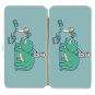 "How Bowling Balls Get Holes" Triceratops Fun - Womens Taiga Hinge Wallet Clutch