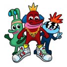 Fresh Homies Funny Cartoon Gang Humor - Vinyl Sticker