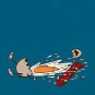 Egg Skate Funny Chicken Egg Shattered Yoke After Fall Skateboard - Vinyl Sticker