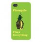 Pineapple Fixes Everything Food Humor - FITS iPhone 5 5s Plastic Snap On Case