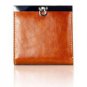 "Barnacle Beard" Whale & Sword Fish Barber - Womens Taiga Hinge Wallet Clutch