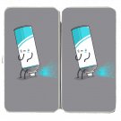 "Aerosoiled" Funny Aerosol Can Spraying Back - Womens Taiga Hinge Wallet Clutch
