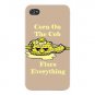 Corn on Cob Fixes Everything Food Humor - FITS iPhone 5 5s Plastic Snap On Case