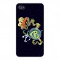 Rockin Space Dinolizard Dinosaur Alien - FITS iPhone 5 5s Plastic Snap On Case
