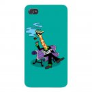 Mr. Giraffe Funny Wearing Suit on Bench - FITS iPhone 5 5s Plastic Snap On Case