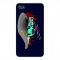 Dino Car Funny Dinosaur Lizard Cartoon - FITS iPhone 5 5s Plastic Snap On Case