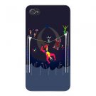 Acrobats at Circus Colorful Artwork - FITS iPhone 5 5s Plastic Snap On Case