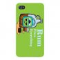 Rum Fixes Everything Drinking Humor - FITS iPhone 4 4s Plastic Snap On Case