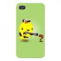 Early Bird Worm Hunter Funny Cute Animal - FITS iPhone 4 4s Plastic Snap On Case