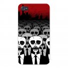 Dead Suits Skeleton March Skull Mass - FITS iPhone 4 4s Plastic Snap On Case