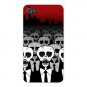 Dead Suits Skeleton March Skull Mass - FITS iPhone 4 4s Plastic Snap On Case