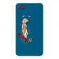 Egg Skate Funny Chicken Yoke Shattered - FITS iPhone 4 4s Plastic Snap On Case