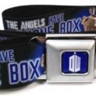 Dr. Who BBC Seatbelt Belt - Weeping Angels THE ANGELS HAVE THE PHONE BOX