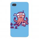 "Octosushi" Octopus Chef Tentacles Sushi - FITS iPhone 5 5s Plastic Snap On Case