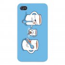 "Muggers" Thug Mug Steals Teacup Purse - FITS iPhone 5 5s Plastic Snap On Case