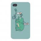 "How Bowling Ball Get Holes" Triceratops - FITS iPhone 5 5s Plastic Snap On Case