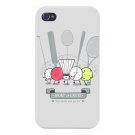"Sport is Cruel" Fun Get Fat Sport Gang - FITS iPhone 4 4s Plastic Snap On Case