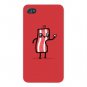 "I'm Delicious" Bacon Slice Eats Itself - FITS iPhone 4 4s Plastic Snap On Case