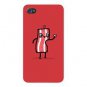 "I'm Delicious" Bacon Slice Eats Itself - FITS iPhone 4 4s Plastic Snap On Case