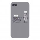 "Controlling" Video Game & TV Remote - FITS iPhone 4 4s Plastic Snap On Case