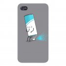 "Aerosoiled" Funny Aerosol Can Spraying - FITS iPhone 4 4s Plastic Snap On Case