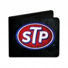 STP Motor Oil Company - Red White & Blue Text Logo Bi-Fold Wallet