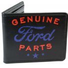 "Genuine Ford Parts" Logo Car Auto Bi-Fold Wallet
